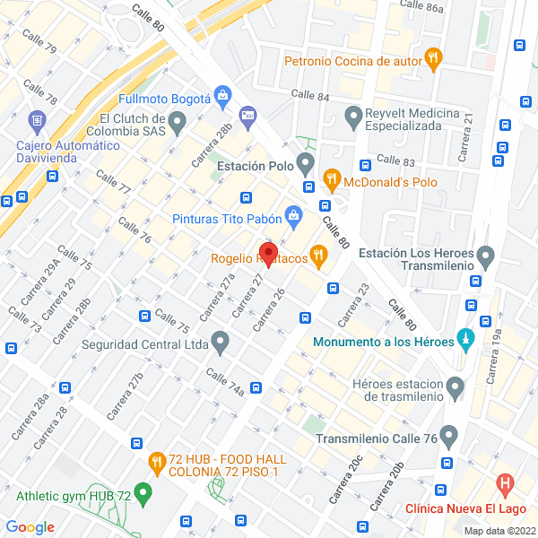 Mapa de Lucartom C I S.A.S.