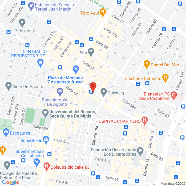 Mapa de Lucascell Comunicaciones