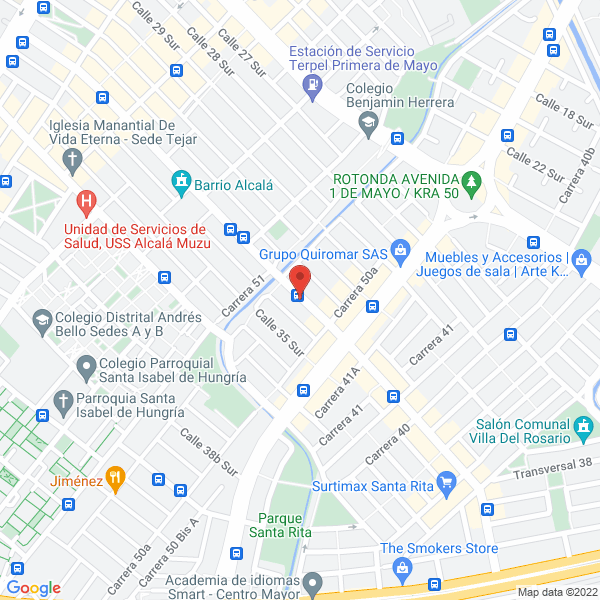 Mapa de Luis Carlos Matallana