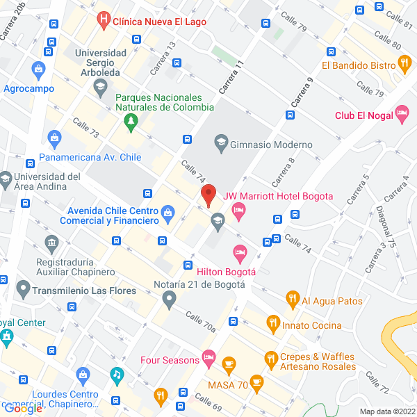 Mapa de Polania Inmobiliaria