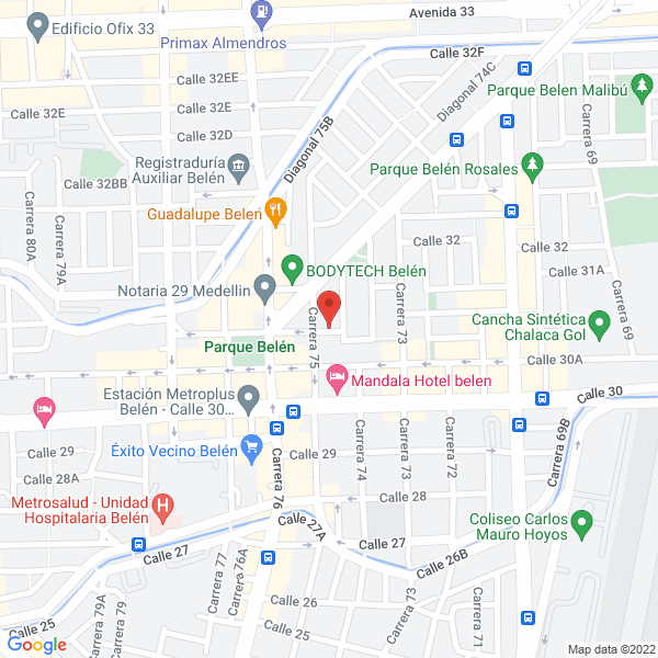 Mapa de Luz Daly Palacio Arango