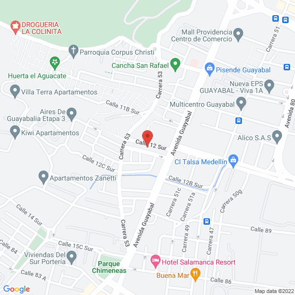 Mapa de Longerlife Limitada Ips