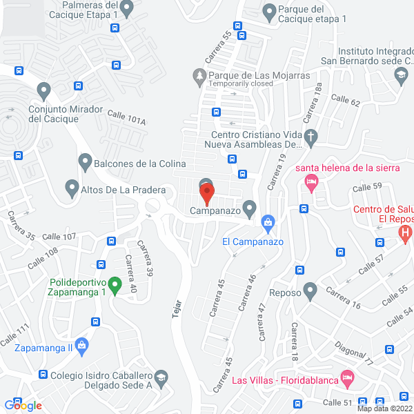 Map of Lopez Amado Oliver
