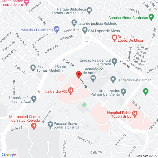 Mapa de López Arteaga Francisco