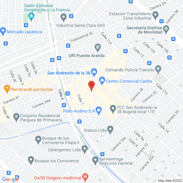 Mapa de Román López Luis Fernando