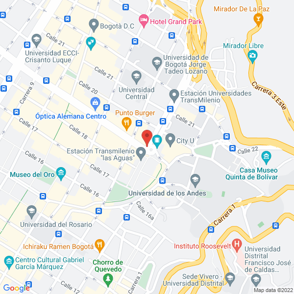 Mapa de Lozano & Duque Abogados Asociados