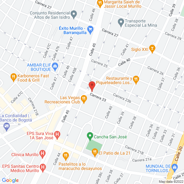 Map of Lubricantes Las Palmas