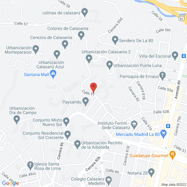 Mapa de Locker Producciones