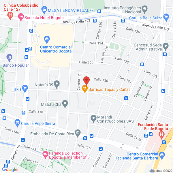 Mapa de Log & Teck S.A.S.