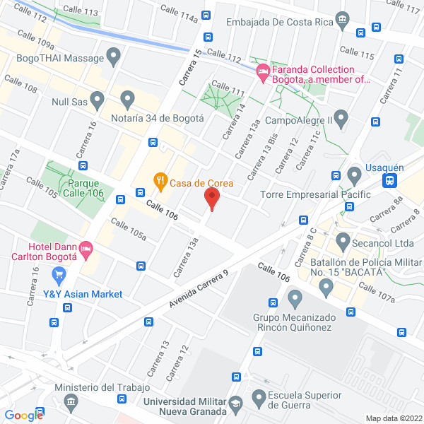 Mapa de José J Vargas Y Asociados S.A.S.