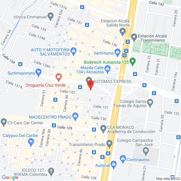 Mapa de Jota R Accesorios Inversiones S.A.S.