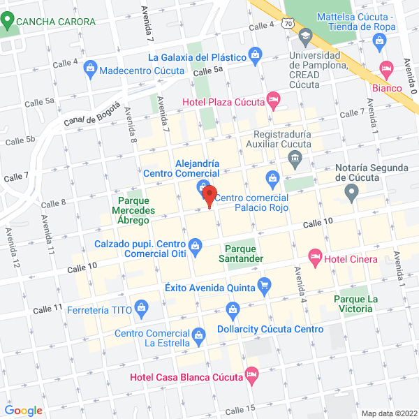 Map of Joyería La Mejor