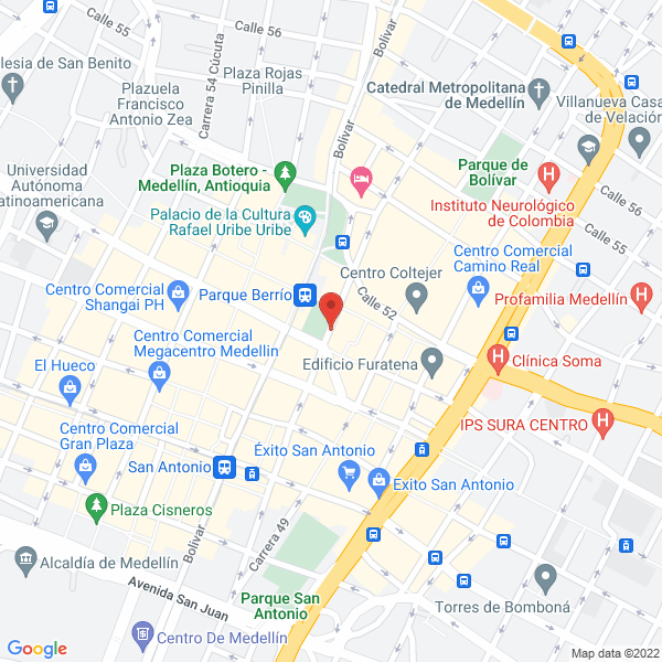 Mapa de Joyería Los Kilates