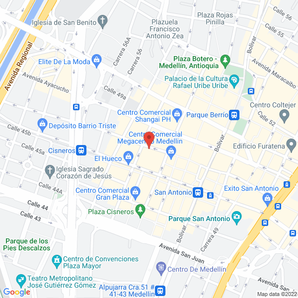 Mapa de Joyería Zugui