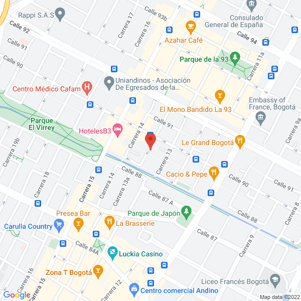 Mapa de Jp Jaimes & Asociados S.A.S.