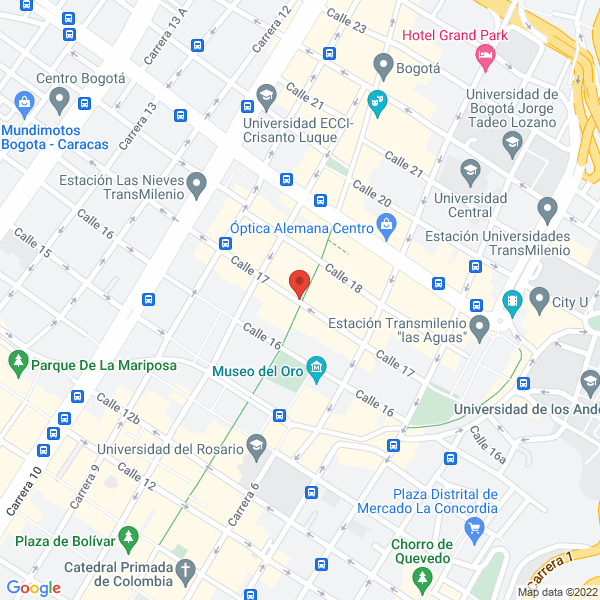 Mapa de Juan De J Navarro D Y Cía. Ltda. Asesores De Seguros