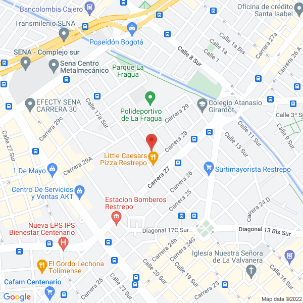Mapa de Moussaka Eventos