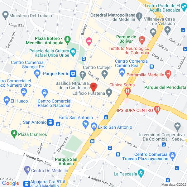 Mapa de Makitrade S.A.S.