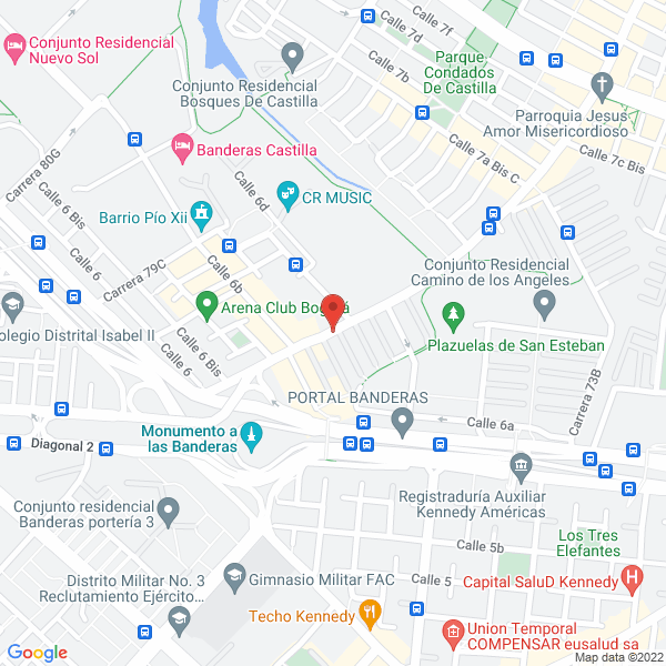 Mapa de Manofacturas Rokaa