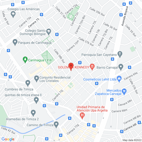 Mapa de Mantenimiento Industrial Lw S.A.S.