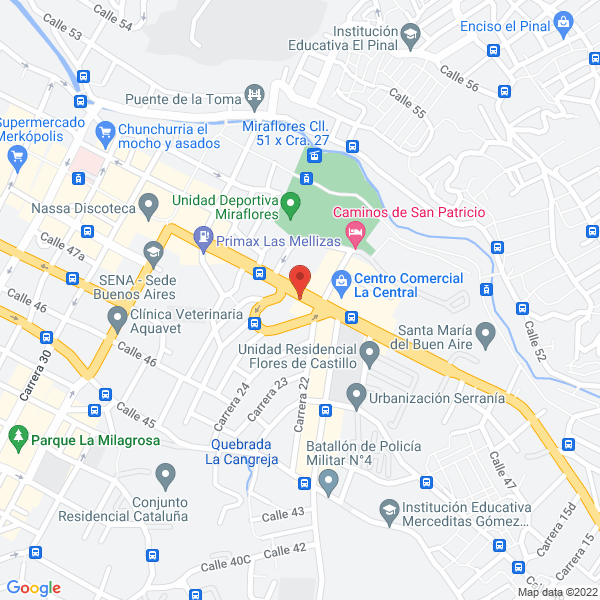 Mapa de Magamusicales S.A.S
