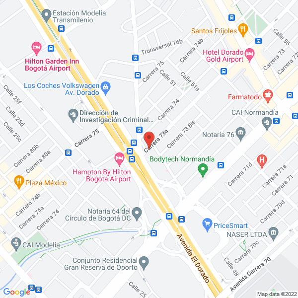Mapa de Marcall S.A.S.