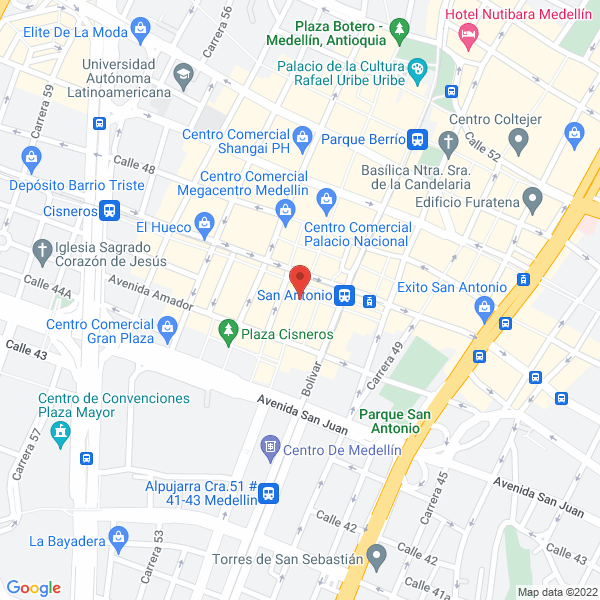 Mapa de Margil Inversiones Y Comercio S.A.S