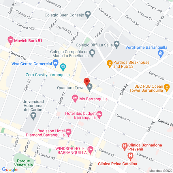 Map of María Del Mar Sport