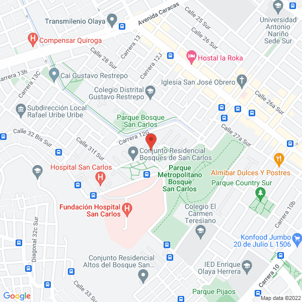 Mapa de Mariachi Aguas Calientes Internacional