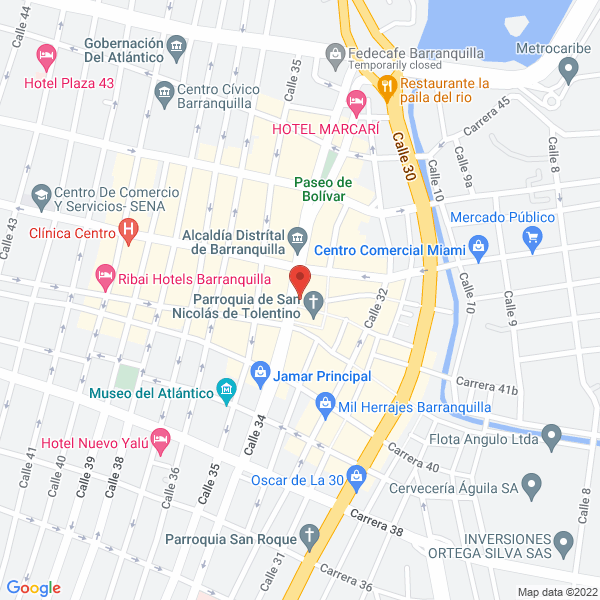Map of Mario Navarro Parra