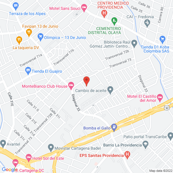 Map of Marquetería Kuadros El Marino