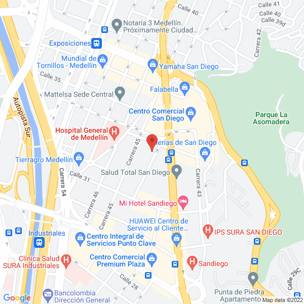 Mapa de Distribuidora Colombia G.C. S.A.S.