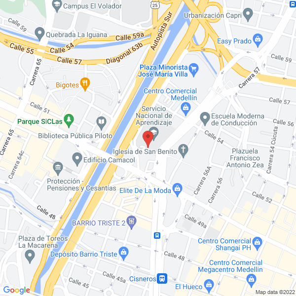 Mapa de Lupitas Cakes