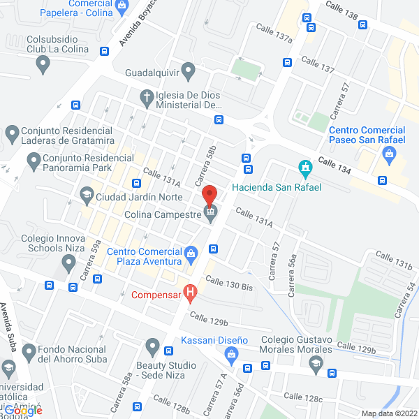 Mapa de Luvil Impresores