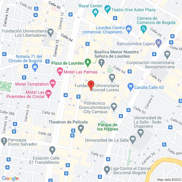 Mapa de Luz Elcy Spa