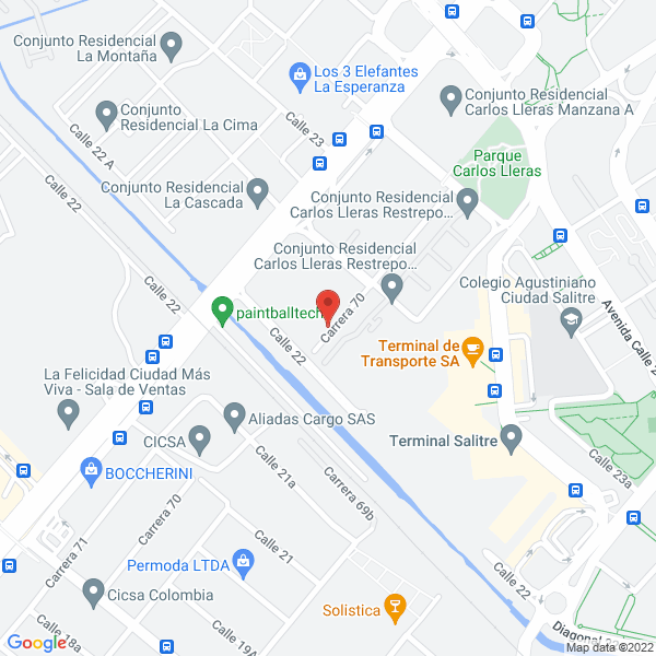 Mapa de Lyber Co S.A.S.