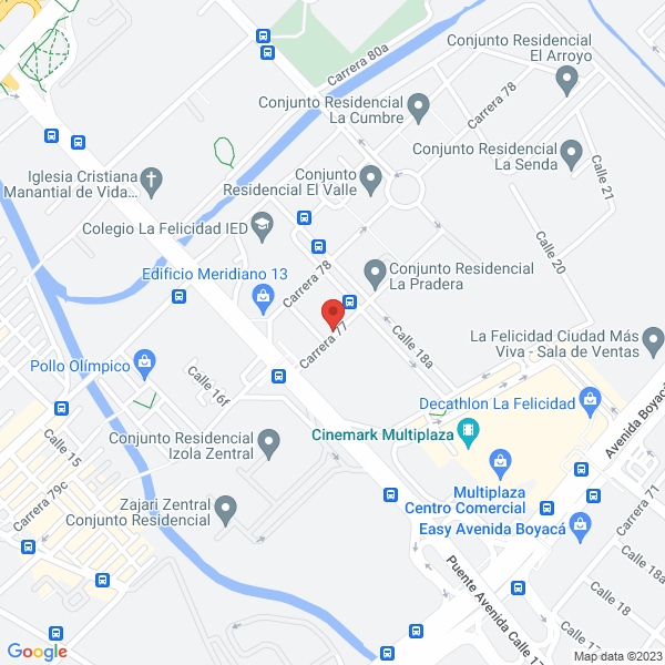 Mapa de M & B Import Ltda.