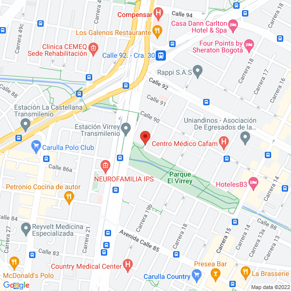 Mapa de M Films Ltda.