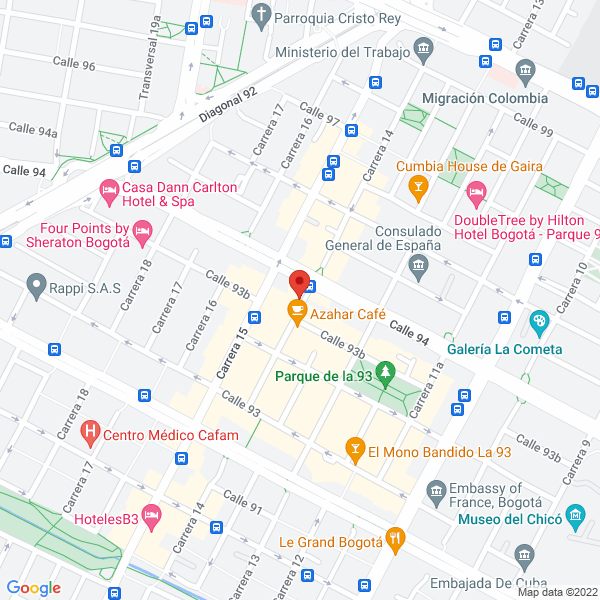Mapa de M Y F Marketing S.A.S.