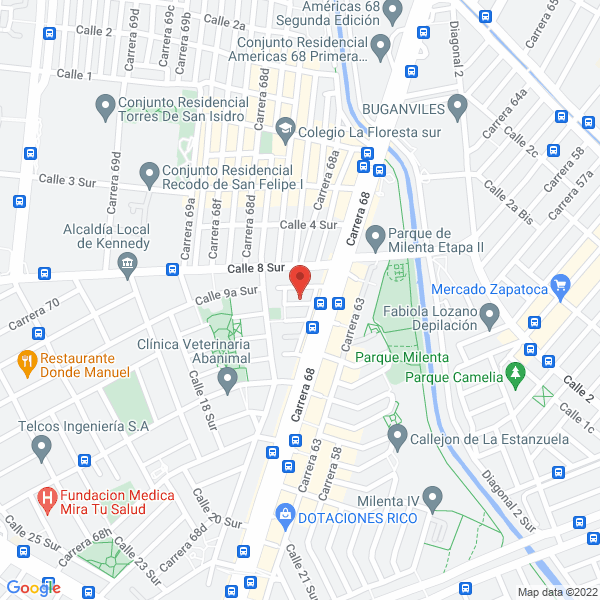 Mapa de M. Y M. Tecnologic