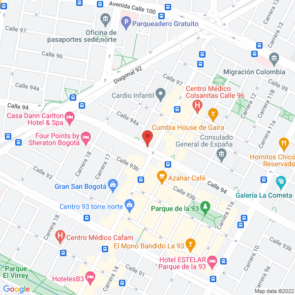 Mapa de M.F.Q.Mayoristas Ltda