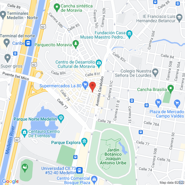 Mapa de M.G.L Tecnology
