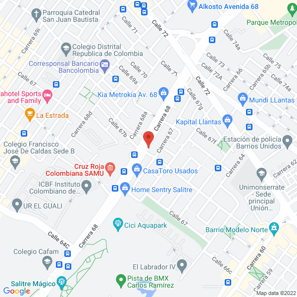 Mapa de Macrocars S.A.S.