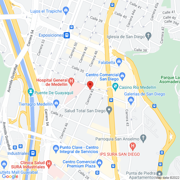 Mapa de Mecintrac Ltda