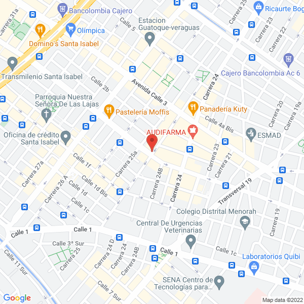 Mapa de Juancas Moda Femenina S. En C.