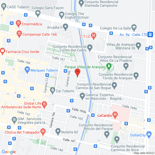 Mapa de Kakawa Ltda.