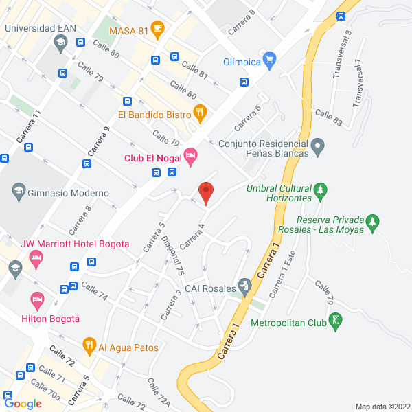 Mapa de Kalifa Holdings S.A.S.