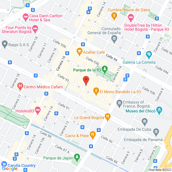 Mapa de Kapital Financial Services S.A.S.