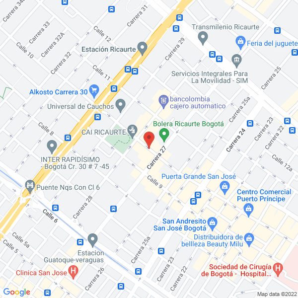 Mapa de Kecdacc