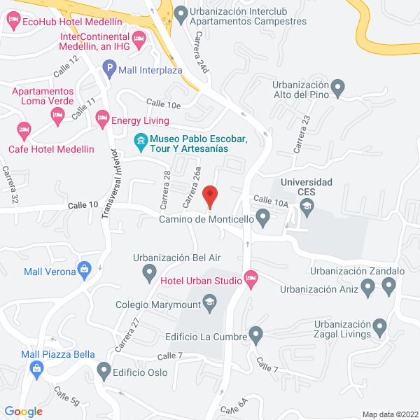 Mapa de Krisol Data